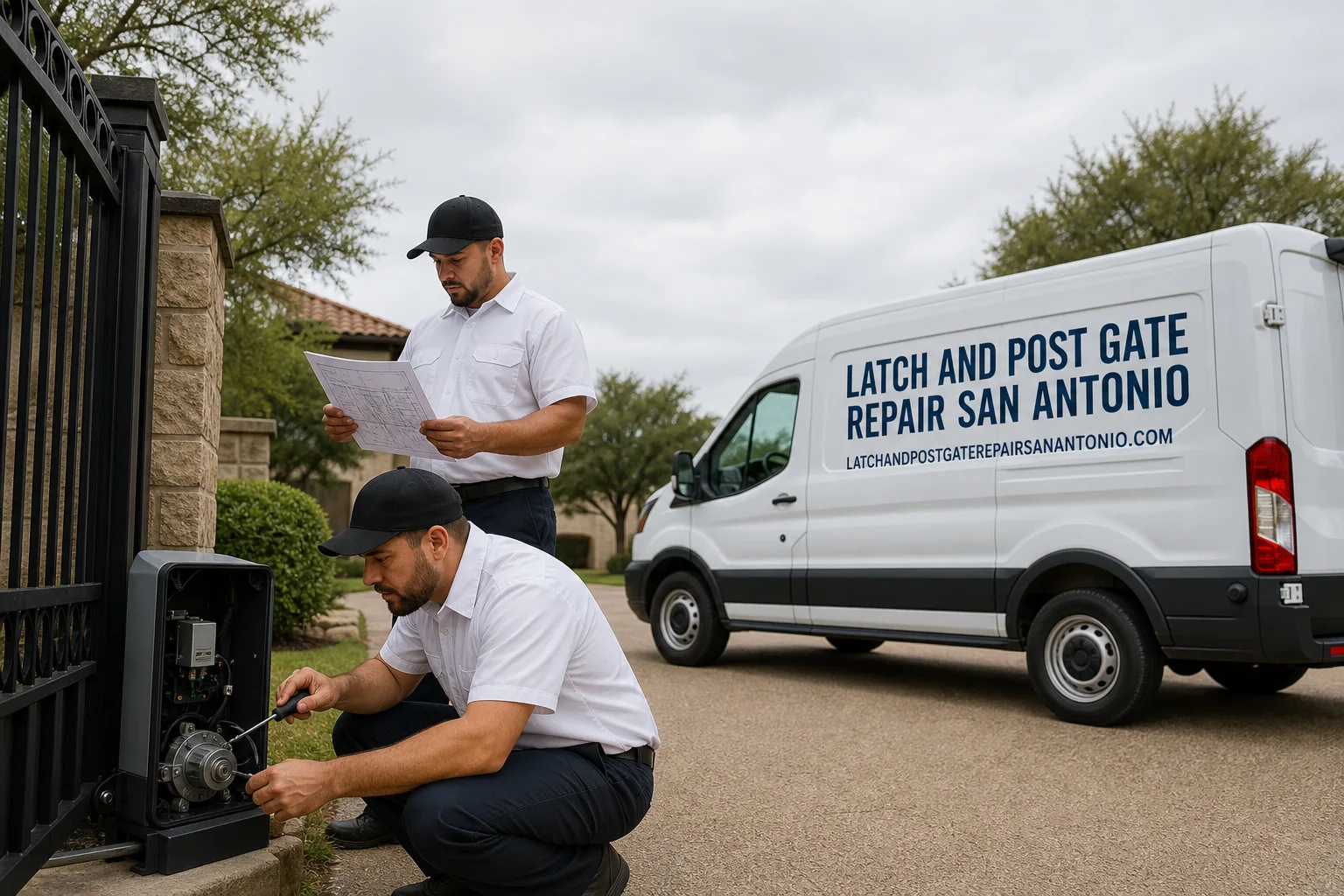 Gate Installation in San Antonio, TX | Latch and Post Gate Repair San Antonio